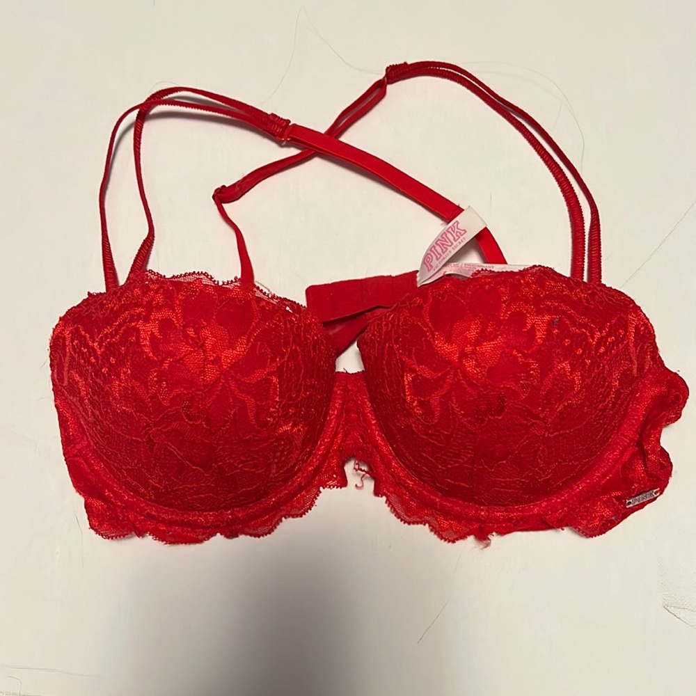 Victoria’s Secret PINK Lace Push-Up Bra